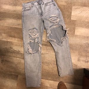 The new American eagle mom jeans